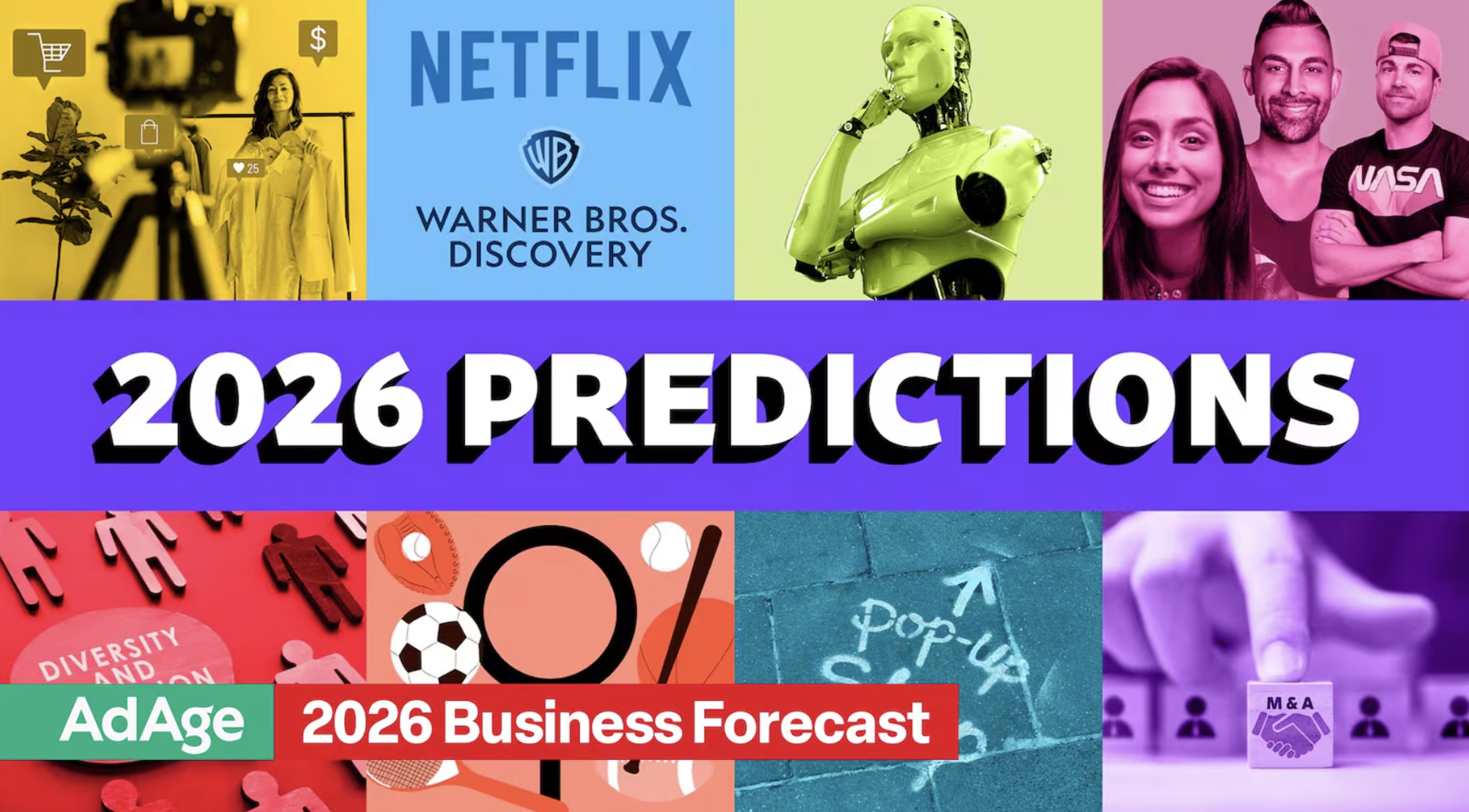 100 ad leaders predict 2026 marketing trends—what’s next for AI, agencies, creativity, media and more